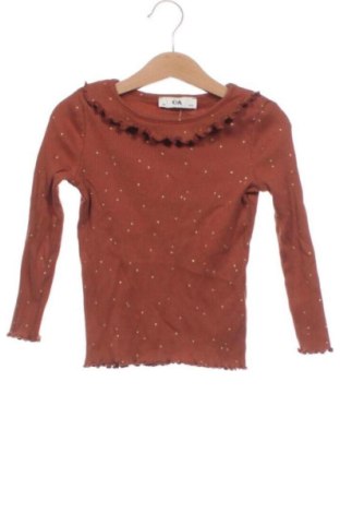 Kinder Shirt C&A, Größe 3-4y/ 104-110 cm, Farbe Braun, Preis 6,77 €, #137846426