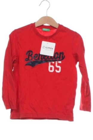 Bluză pentru copii United Colors Of Benetton, Mărime 6-7y/ 122-128 cm, Culoare Roșu, Preț 62,99 Lei, #137816931