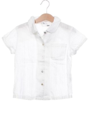 Kinderhemd H&M, Größe 6-7y/ 122-128 cm, Farbe Weiß, Preis 6,00 €, #137820099