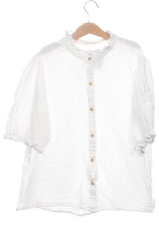 Kinderhemd Monoprix, Größe 11-12y/ 152-158 cm, Farbe Weiß, Preis 12,00 €, #137809983