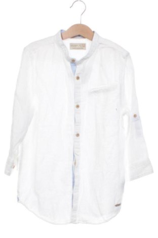 Cămașă pentru copii Zara, Mărime 8-9y/ 134-140 cm, Culoare Alb, Preț 36,74 Lei, #137819077