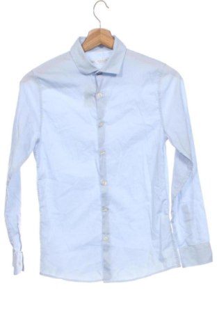 Kinderhemd Zara, Größe 11-12y/ 152-158 cm, Farbe Blau, Preis 7,09 €, #137821236