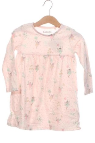 Kinderkleid Basics, Größe 18-24m/ 86-98 cm, Farbe Rosa, Preis 12,28 €, #137834718