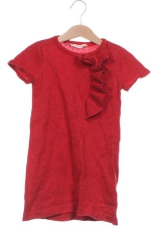 Детска рокля H&M, Размер 2-3y/ 98-104 см, Цвят Червен, Цена 12,00 €, #137804774