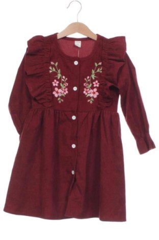 Kinderkleid SHEIN, Größe 3-4y/ 104-110 cm, Farbe Rot, Preis 12,00 €, #137814848