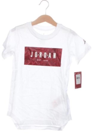Tricou pentru copii Air Jordan Nike, Mărime 3-4y/ 104-110 cm, Culoare Alb, Preț 194,22 Lei, #137804800