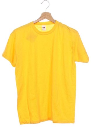 Kinder T-Shirt Fruit Of The Loom, Größe 11-12y/ 152-158 cm, Farbe Gelb, Preis 4,11 €, #137832800