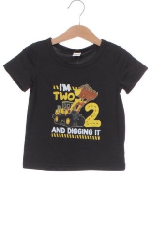 Детска тениска SHEIN, Размер 18-24m/ 86-98 см, Цвят Черен, Цена 5,00 €, #137830598