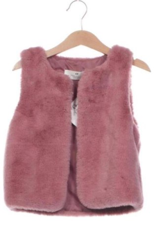 Vestă pentru copii H&M, Mărime 4-5y/ 110-116 cm, Culoare Roz, Preț 55,79 Lei, #137819394