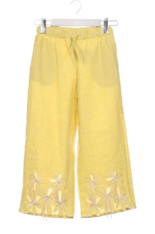 Pantaloni pentru copii Unbranded, Mărime 6-7y/ 122-128 cm, Culoare Galben, Preț 57,74 Lei, #137814312