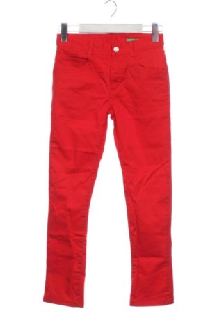 Детски панталон United Colors Of Benetton, Размер 9-10y/ 140-146 см, Цвят Червен, Цена 13,00 €, #137826664