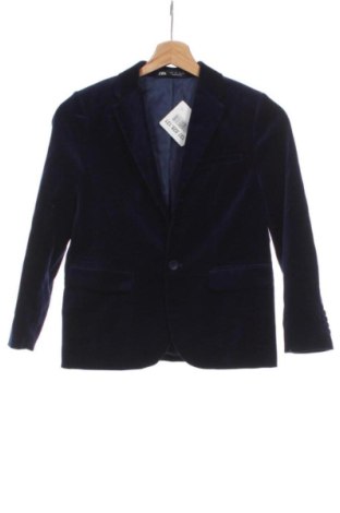 Детско сако Zara, Размер 7-8y/ 128-134 см, Цвят Син, Цена 10,22 €, #137828131