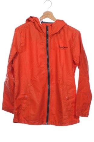 Kinderjacke Pepe Jeans, Größe 12-13y/ 158-164 cm, Farbe Orange, Preis 24,39 €, #137836507