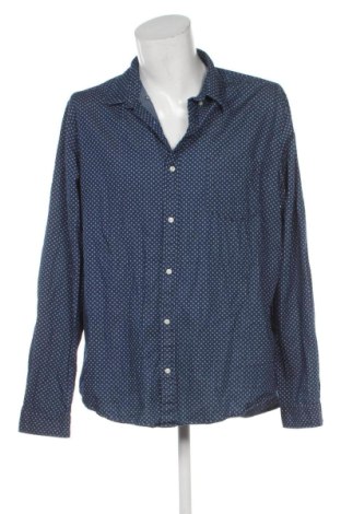 Cămașă de bărbați Next, Mărime XXL, Culoare Albastru, Preț 91,00 Lei, #137791391