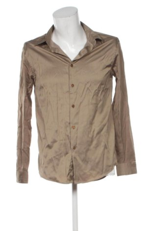 Cămașă de bărbați Zara, Mărime M, Culoare Bej, Preț 89,23 Lei, #137793078