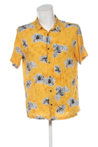 Мъжка риза Bershka, Размер M, Цвят Жълт, Цена 15,00 €, #137803798
