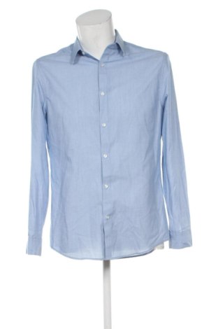 Мъжка риза H&M, Размер M, Цвят Син, Цена 15,00 €, #137811251