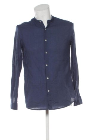 Cămașă de bărbați Zara, Mărime S, Culoare Albastru, Preț 89,23 Lei, #137811267