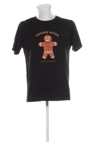 Męski T-shirt Reserved, Rozmiar L, Kolor Czarny, Cena 42,34 zł, #137819148