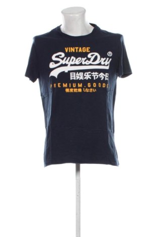Pánské tričko  Superdry, Velikost XL, Barva Modrá, Cena  218,00 Kč, #137825725