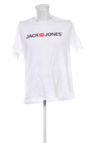 Męski T-shirt Jack & Jones, Rozmiar XL, Kolor Biały, Cena 32,99 zł, #137828367