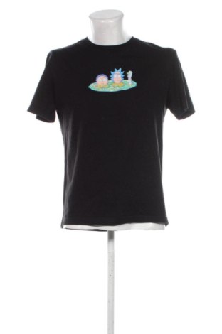 Męski T-shirt H&M, Rozmiar M, Kolor Czarny, Cena 42,34 zł, #137836153