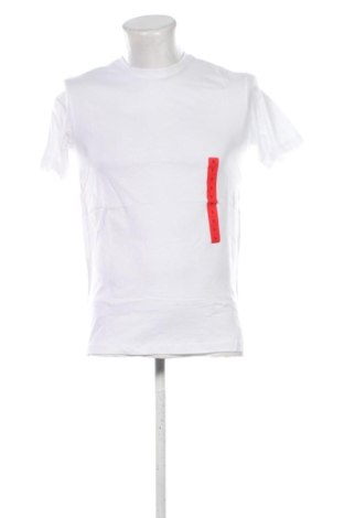 Męski T-shirt Sinsay, Rozmiar S, Kolor Biały, Cena 67,74 zł, #137837141