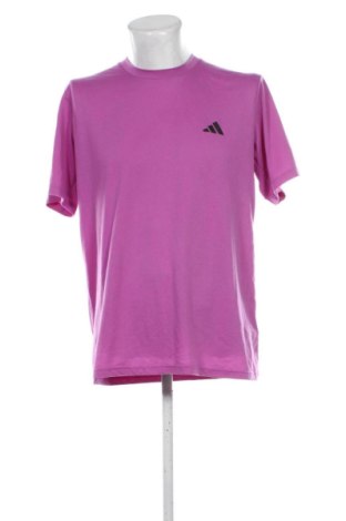 Tricou de bărbați Adidas, Mărime XL, Culoare Roz, Preț 81,10 Lei, #137841517
