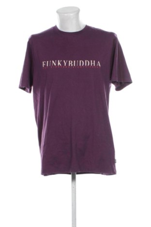 Férfi póló Funky Buddha, Méret XL, Szín Lila, Ár 4 255 Ft, #137844702