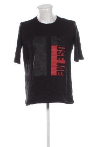 Męski T-shirt Pause Jeans, Rozmiar XL, Kolor Czarny, Cena 33,87 zł, #137813924