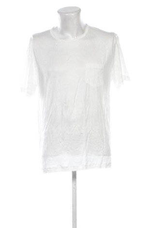 Męski T-shirt Calida, Rozmiar XL, Kolor Biały, Cena 135,47 zł, #137807726