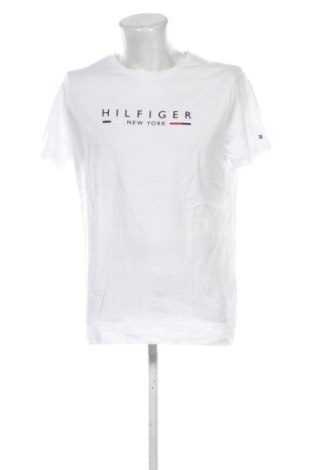 Męski T-shirt Tommy Hilfiger, Rozmiar XL, Kolor Biały, Cena 166,65 zł, #137815767