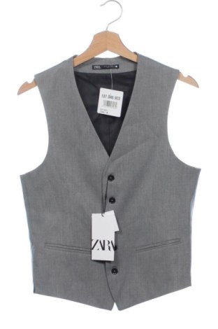 Vestă de bărbați Zara, Mărime S, Culoare Gri, Preț 167,97 Lei, #137846923