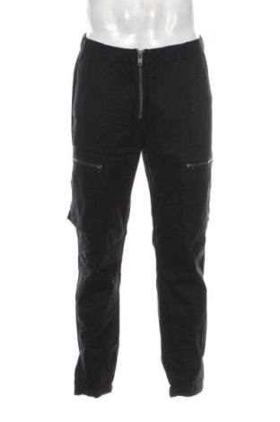 Męskie spodnie H&M, Rozmiar L, Kolor Czarny, Cena 84,67 zł, #137813568
