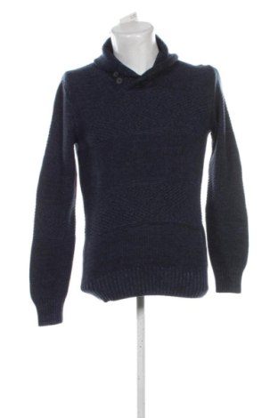 Pulover de bărbați H&M, Mărime S, Culoare Albastru, Preț 152,22 Lei, #137811455