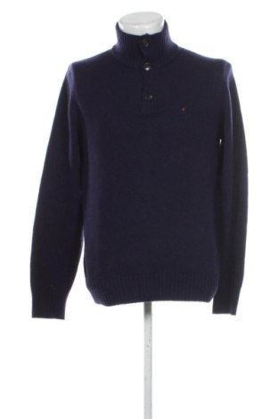 Pulover de bărbați Woolrich, Mărime L, Culoare Albastru, Preț 367,43 Lei, #137846414
