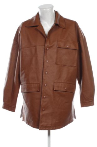 Męska skórzana kurtka Reclaimed Vintage, Rozmiar 4XL, Kolor Brązowy, Cena 97,59 zł, #137814701