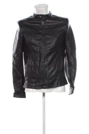 Férfi bőrdzseki Pull&Bear, Méret L, Szín Fekete, Ár 8 865 Ft, #137821697