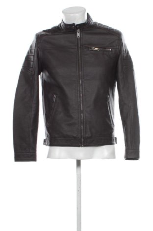Geacă de piele pentru bărbati Jack & Jones, Mărime S, Culoare Negru, Preț 166,00 Lei, #137837636