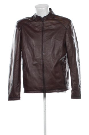 Мъжко кожено яке Unbranded, Размер XXL, Цвят Кафяв, Цена 55,00 €, #137850545