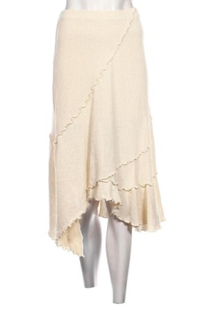 Sukňa Bershka, Veľkosť XL, Farba Béžová, Cena  11,81 €, #137810006