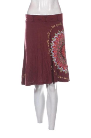 Fustă Desigual, Mărime L, Culoare Roșu, Preț 146,97 Lei, #137812100