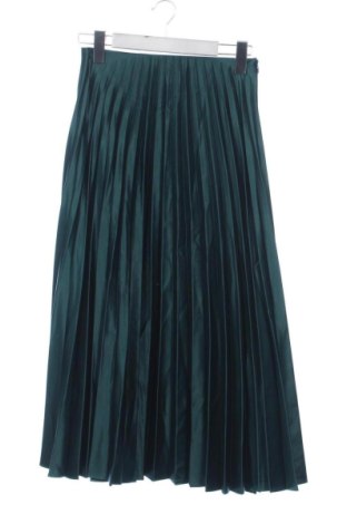 Fustă Zara, Mărime XS, Culoare Verde, Preț 167,97 Lei, #137824121