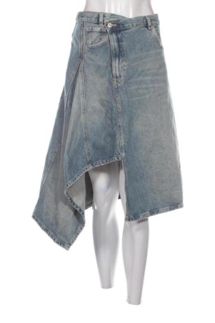 Fustă Zara, Mărime L, Culoare Albastru, Preț 73,49 Lei, #137824671