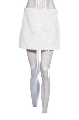 Fustă Zara, Mărime M, Culoare Alb, Preț 105,45 Lei, #137831472