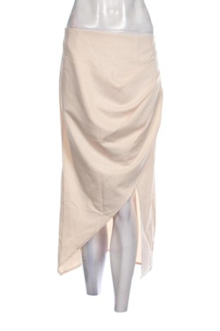 Fustă SHEIN, Mărime L, Culoare Ecru, Preț 62,99 Lei, #137839720