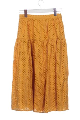 Fustă H&M, Mărime XXS, Culoare Galben, Preț 62,99 Lei, #137824033