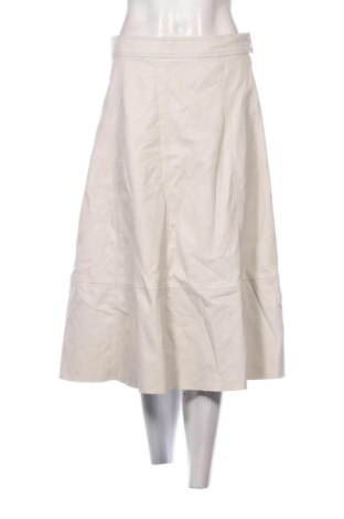 Кожена пола H&M, Размер M, Цвят Екрю, Цена 12,00 €, #137852998