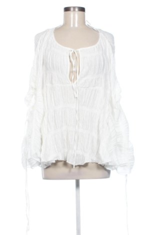 Poncho Zara, Mărime S, Culoare Alb, Preț 322,00 Lei, #137798952