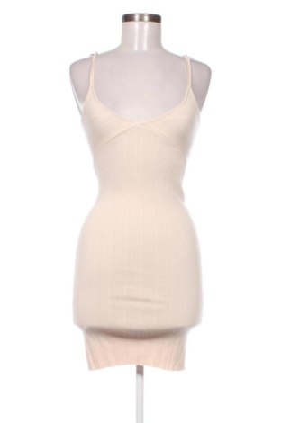 Rochie Bershka, Mărime XXS, Culoare Bej, Preț 104,72 Lei, #137813332